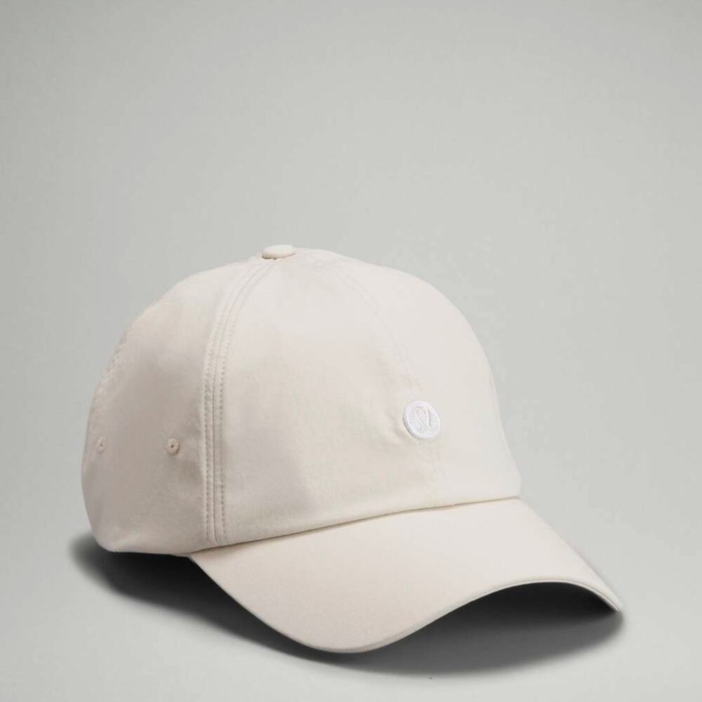 Lululemon Women's Baller Baseball Hat Soft Logo Adjustable In Natural Ivory